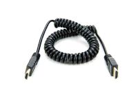 Atomos Coiled Full HDMI to Full HDMI Cable (50-65cm)