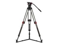 Camgear Carbon Fibre Tripod System with Elite 12 Fluid Head and Ground-Level Spreader