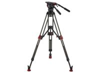 Camgear Carbon Fibre Tripod System with Elite 18 Fluid Head and Mid-Level Spreader