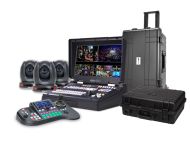 Datavideo Advanced Production Bundle (HS-3200, 3x PTC-140, RMC-300A & Transport Cases)