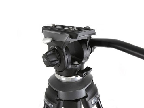 E-Image 610FH Fixed Flat Based Tripod Head