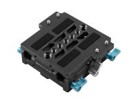 Kondor Blue LWS ARRI Bridge Plate with Riser for ARRI Alexa Mini - Black