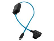 Kondor Blue 16" D-Tap to USB C Power Delivery Cable for R5C/FX3