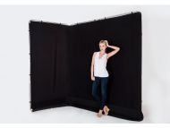 Lastolite Panoramic Background Cover 4m Black - Fabric Only