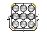 Lightstar Luxed-9 1620W LED Bi-Colour Spacelite – Seperate Ballast Kit