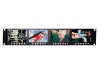 Marshall Electronics ML-454-V2 Quad 4.5" 2RU LCD Rack Mount Monitor