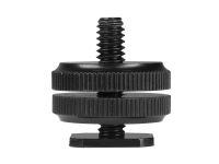 Nanlite Cold Shoe Adapter With 1/4"-20 Screw