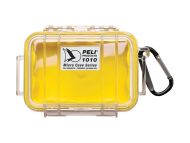 Peli 1010 Micro Case - Clear/Yellow