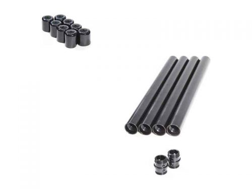 RigWheels PortaRail Precision Collapsible Speed Rail Kit with Four 19" Sections & Two Connectors