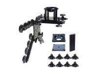 RigWheels RigMount XL Camera Mounting Platform with Tripod Head Adapter Kit