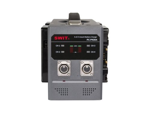 SWIT PC-P430A | 4-ch Gold Mount Fast Charger