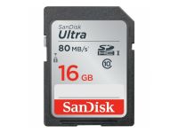 SanDisk 16GB 80MB/S - SDHC