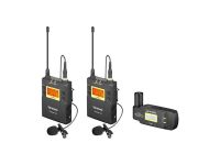Saramonic UwMicSaramonic UwMic9 TX9+TX9+RX-XLR9 UHF Wireless Mic System9 TX9+TX9+RX-XLR9 UHF Wireless Mic System