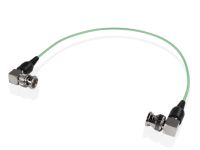 Shape Skinny 90-Degree BNC Cable 12 Inches - Green