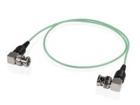 Shape Skinny 90-Degree BNC Cable 24 Inches - Green