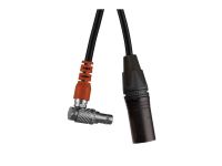 Teradek RT Latitude Power Cable 4-Pin XLR (40cm R/A to Straight)