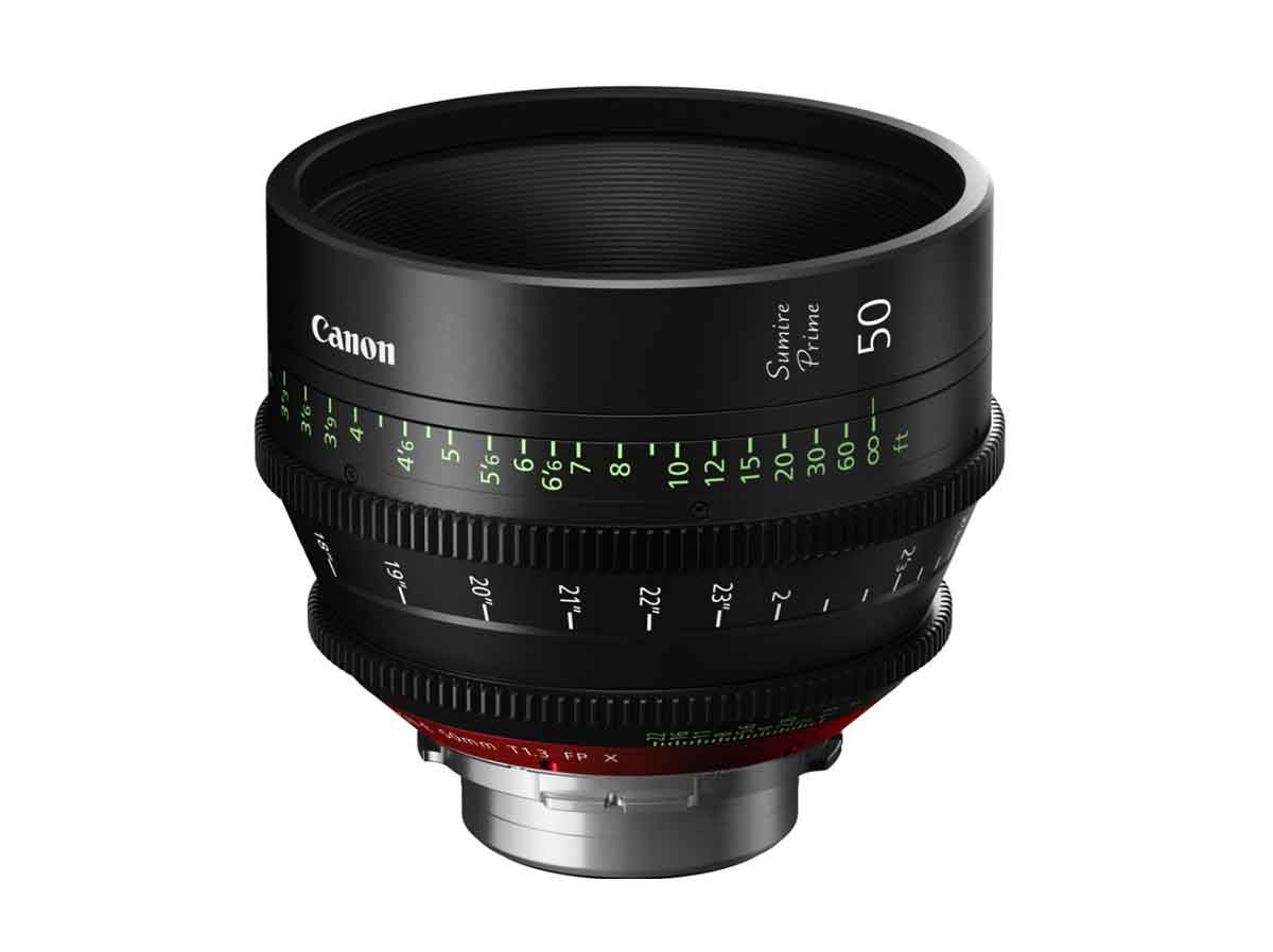 Buy Canon CNE50mm T1.3 FP X Sumire Cinema PL Mount Prime Lens