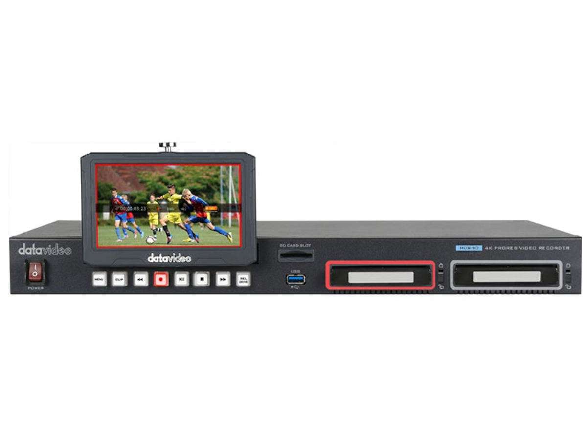 Buy Datavideo HDR90 ProRes 4K Video Recorder1U Rackmountable